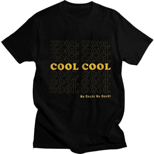 Cool No Doubt T Shirts Men Short Sleeve Cotton T-shirt Brooklyn Nine Nine 99 Jake Peralta TV Tees Top Streetwear Tshirts Gift
