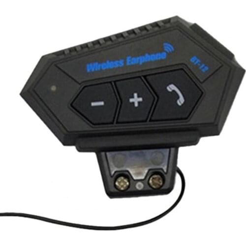 Motorcycle Helmet Headset Wireless Bluetooth-compatible 4.1 Stereo Headphone Interphone with Microphone Motorcycle Accessories