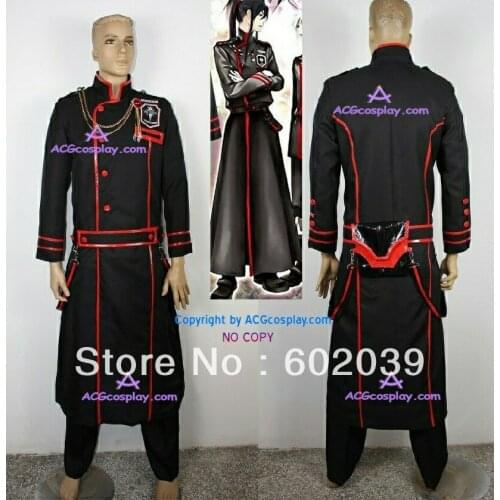 D.Gray-man Kanda Yuu cosplay costume version 2