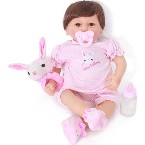 Bebe lol reborn dolls surprise 20"50cm silicone reborn baby girl dolls toys for child birthday gift boneca reborn new born baby