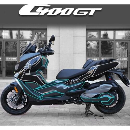 Motorcycle Tank Pad Protector Sticker The whole car TPU transparent Protection Scratch Decal Gas For BMW C400GT C 400 GT C400 GT