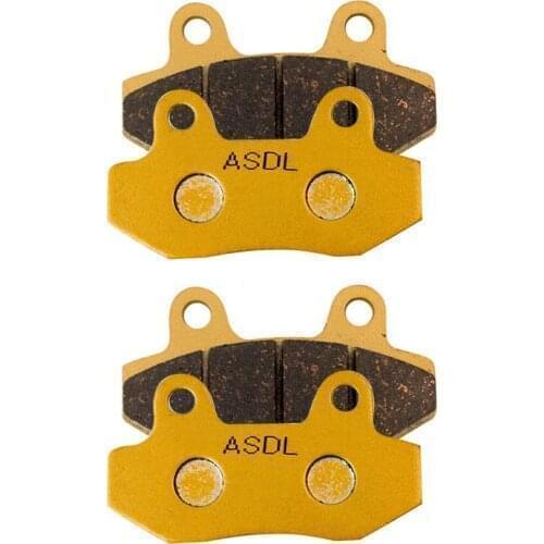 Motorcycle Front Rear Brake Pads For HYOSUNG RT125 Karion RX125 RX125S XRX125 XRX RT RX 125 ST7 Custom For JONWAY YY 150 YY150