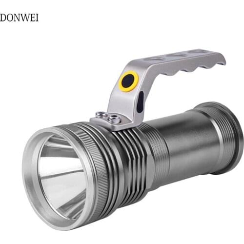 DONWEI Rechargeable LED Flashlight 6000LM 5W 3 Modes Led Torch outdoors Camping Fishing Hunting handed lamp Portable light