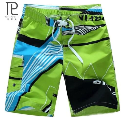 Tailor Pal Love Men Quick Drying and Soft Beach Shorts suitable for Casual basketball water sports short pants 3 Colors