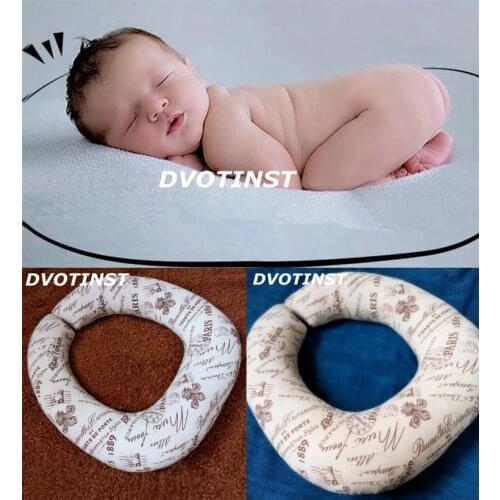 Dvotinst Newborn Baby Photography Props Basket Filler Wheat Posing Pillow Fotografia Accessories Photo Props Props Studio Shoot