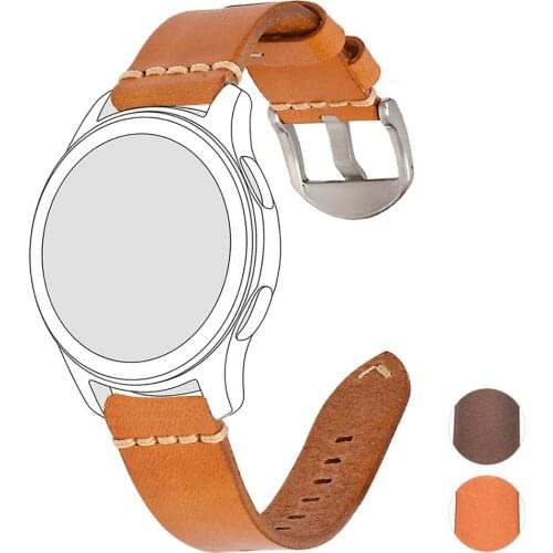 BEAFIRY Quick Release Vegetable tanned Leather Watch Band 24mm 22mm 20mm Single Layer Leather Brown Straps Handmade Watchbands