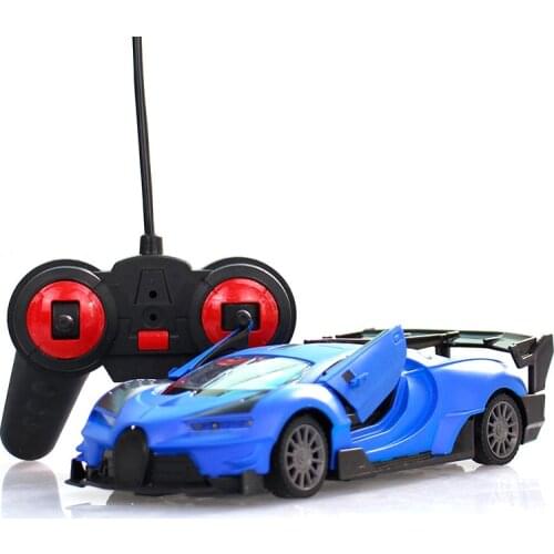 Blue explosion toy remote control handle toy car remote control toy hot sale boy toy