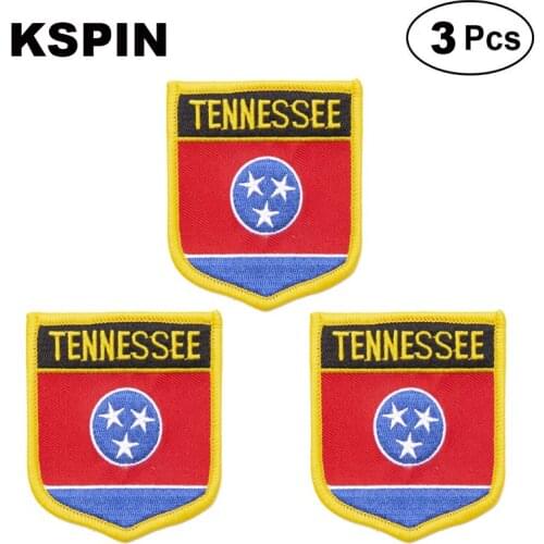 U.S.A Wyoming Shiled Shape flag patches national flag patches for Cothing DIY Decoration