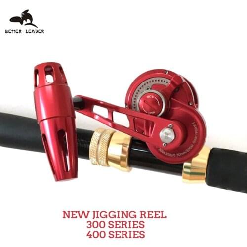 Super Strong Fishing Trolling Reel Full Metal Trolling Jigging Reel Slow Pitch Reels Fishing Jigging Saltwater Conventional Reel