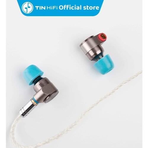 TINHIFI T2 PRO EVO dual dynamic driver bass earphone DJ metal headphone MMCX Detachable IEM TIN T3 T4 T5 P1 P2 Official Store