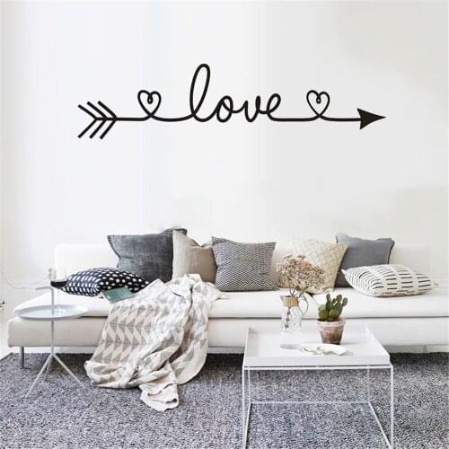 LOVE Pattern DIY Family Home Wall Sticker Removable Mural Decals Vinyl Art Room Decor wall stickers muraux