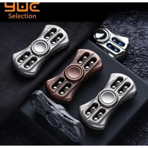 YUC Butterfly Fidget Spinner Titanium Alloy Matte Hand Spinner Advanced Toys for Kids EDC R188 Relieve Stress Office Toys