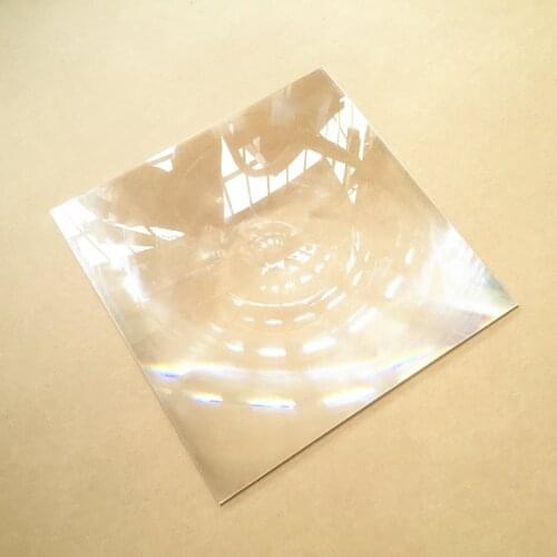 5 pcs free shipping quare Fresnel Lens 200*200MM Focal length 210mm Solar energy condenser lens Mobile phone zoom lens