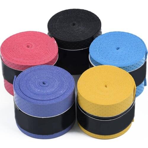 60 Pieces Of Non-Slip Dry-Grip Racket Handle Tape Over-Grip Tennis Badminton Fishing Rod Racket Sports Badminton Tape