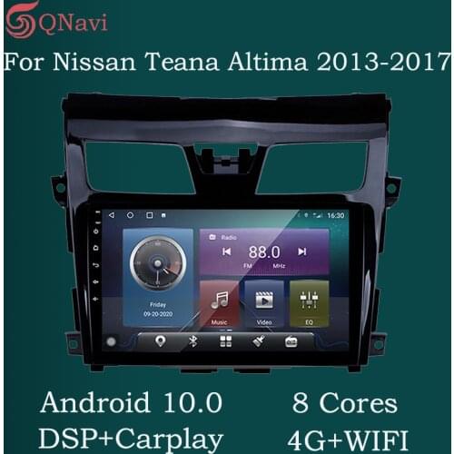 QNavi Android 10.0 Car Radio For Nissan Teana J33 Altima 2013 - 2017 Multimedia Player Navigation GPS 6GB+128GB Built-in DSP BT