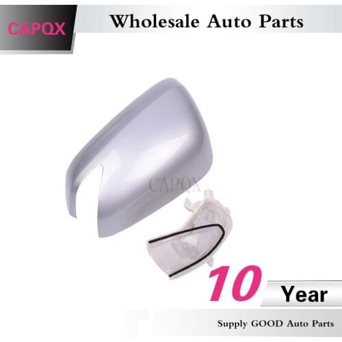 CAPQX Rearview mirror LED turn signal indicator mirror Blink Light Mirror cover Lid 34300-TG5-H01 For FIT JAZZ 2009-2014 GE6 GE8