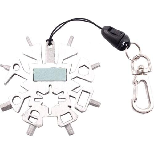 Archery Wrench Stainless Steel Adjusting bow Multifunction Hex Wrench Snowflake Wrench Outdoor Camping Compound Bow Accessories