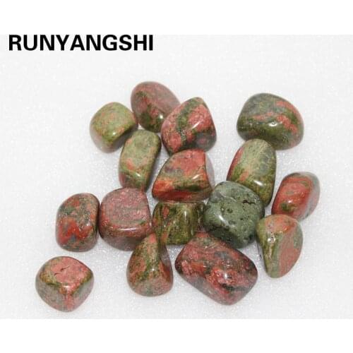 Natural unakite Stone Healing Reiki Crystal Chakra Home Decor Garden Flower Decorative Irregular Stone