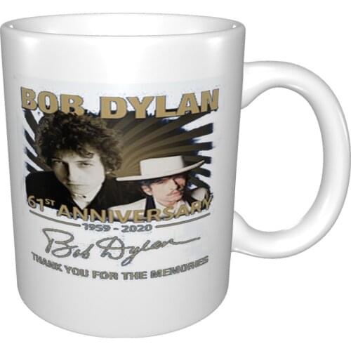 Nice Bob Dylan 61Th Anniversary 1959 2021 Signature Thank You For The Memories Mug Coffee Cup Coffee Mug Beer Mug