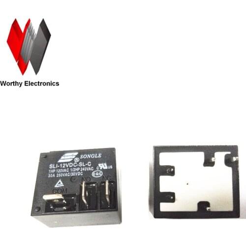 Wholesale 10pcs/lot relay 30A SLI-12VDC-SL-C