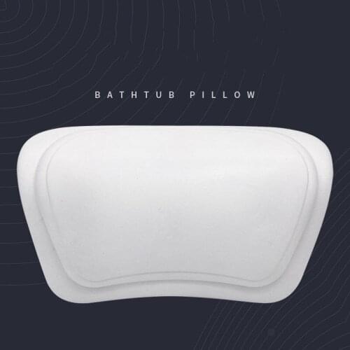 Bathtub Pillow Pillow Waterproof Bath Headrest Bath Non-slip Cushion Headrest Backrest Cushion Bathroom Accessories Backrest