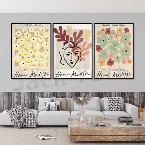 Matisse Prints, Flower Market Print , Gallery Wall, Museum Poster, Digital Print