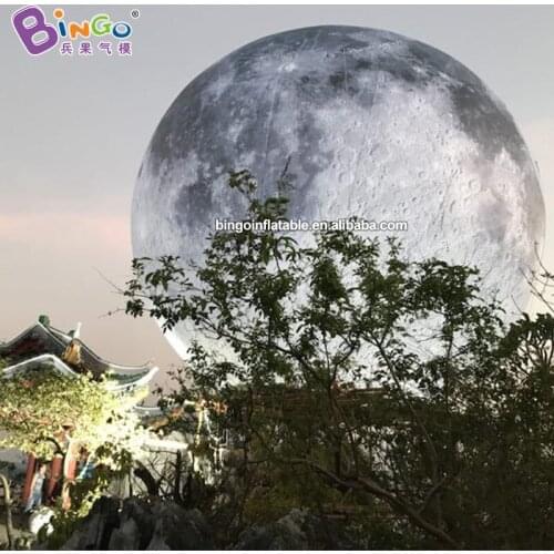 STRONG MATERIAL PVC 2 diameters inflatable moon model inflating personalized air sealed moon decoration globe planet ball