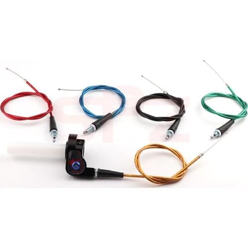 Grip Solve Twisting Throttle Clip Plastic Aluminum Belt Throttle Cable Motorcycle Pit Dirt Bike Motocross ATV Off-Road Quad