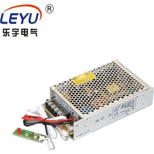 Hot selling SCP-120-24 CE 120w 24v UPS function battery backup charger power supply with ups function