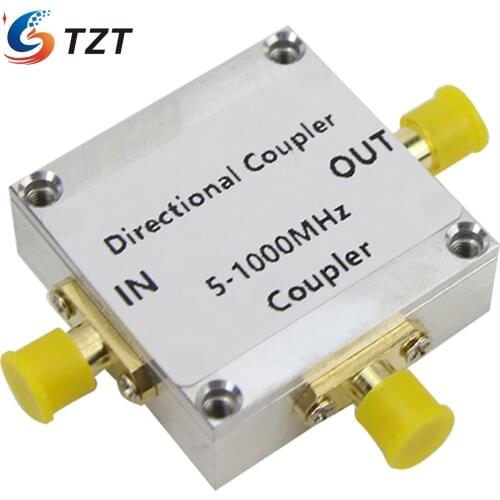 TZT 5-1000MHz RF Directional Coupler Broadband Wideband Directional Coupler SMA Connectors ADC-10-4