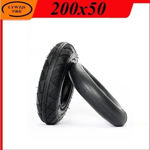 200x50 Inner Tube Outer Tyre 200*50 Pneumatic Tire 8-inch Mini Electric Scooter Tire Electric Vehicle Accessory