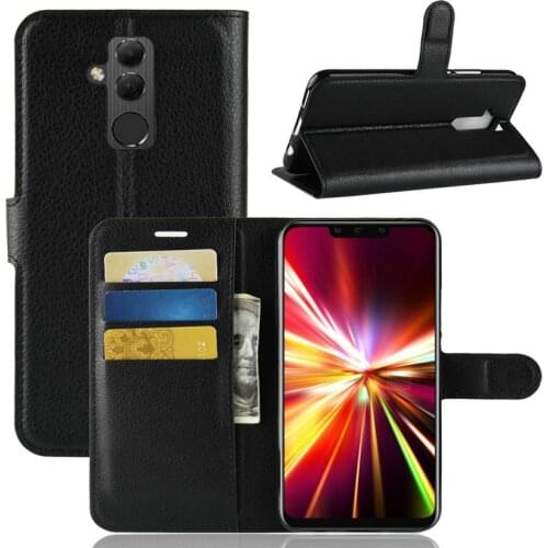 WIERSS Wallet Phone Case for Huawei Mate 20 Lite SNE-LX1 SNE-LX2 SNE-LX3 SNE-AL00 SNE-AL00B Flip Leather Cover Case Etui Fundas