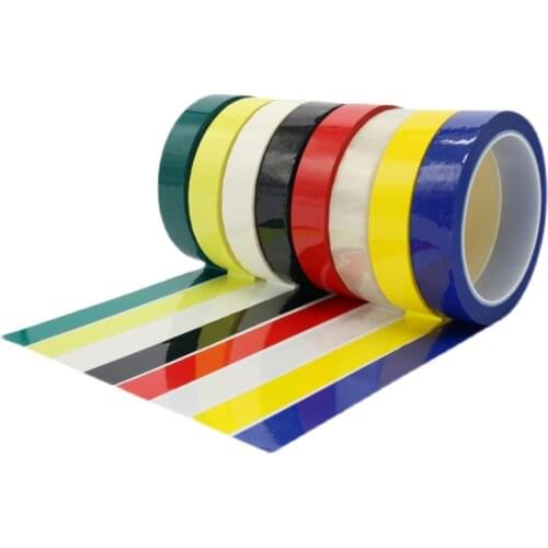 Yellow Mylar Tape Mara Tape High-Temp High Viscosity Insulated for Transformer Motor Capacitor Coil Wrap Adhesive Tape 10mm 8mm