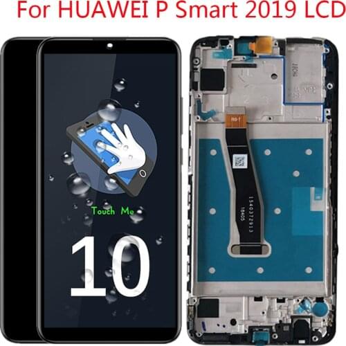 10-Touch Original For Huawei P Smart LCD Display Touch Screen Digitizer Assembly For Huawei P Smart 2019 POT-LX1 L21 LX3 LCD
