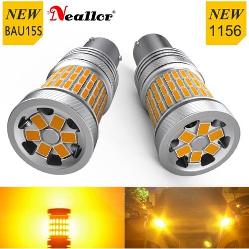 2x Py21w Led Canbus 1156 BAU15S Ba15s P21w T20 7440 T25 Turn Signals Lights Bulbs On Car Auto Diode Lamps For Kia Sportage Rio 3