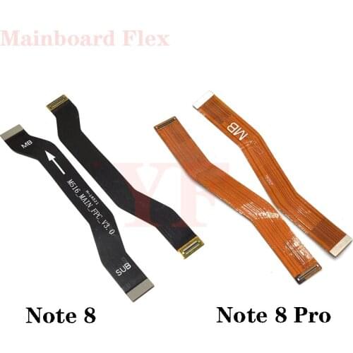 30pcs For Xiaomi Redmi Note 8 8t Pro MainBoard Connector USB Charging Motherboard LCD Display Flex Cable