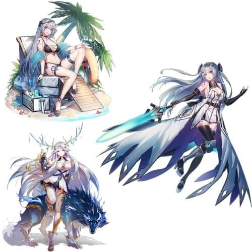 Three Ratels CA58 Ark Order Game anime stickers for car hood motor laptop room decoration Waterproof Decal Vinyl auto Wrap