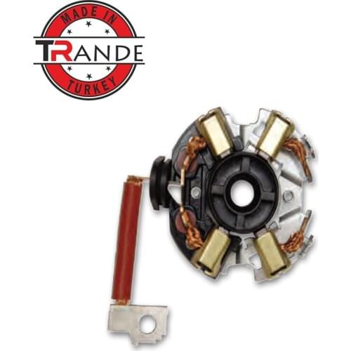 Starter Brush Holder with Carbon Brushes BSX 157-158 CU 9x16x25,5 12 Volt Made In Turkey 1 004 336 233, 1 004 336 456