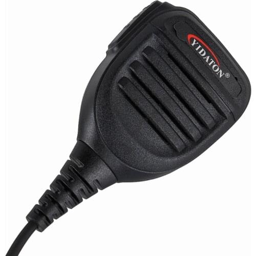 For Motorola GP328plus Radio PTT Speaker Mic GP344 GP388 Walkie Talkie Speaker Microphone Two Way Radio Accessories PTT Speaker