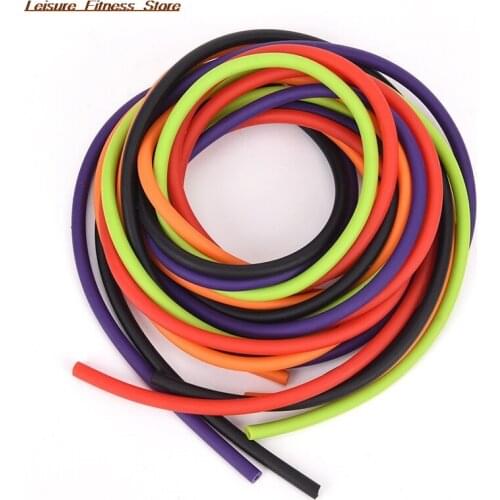 1m Elastic Slingshot Rubber Tube Outdoor Natural Latex Stretch Replacement Band Catapults Sling Rubber 1.7x4.5mm