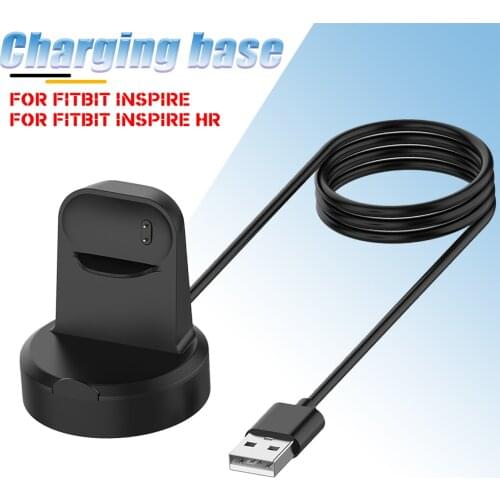 USB Smart Watch Magnetic Charging Cable Adapter Safety Fast Charge Base Portable Charger For Fitbit Inspire / Inspire HR