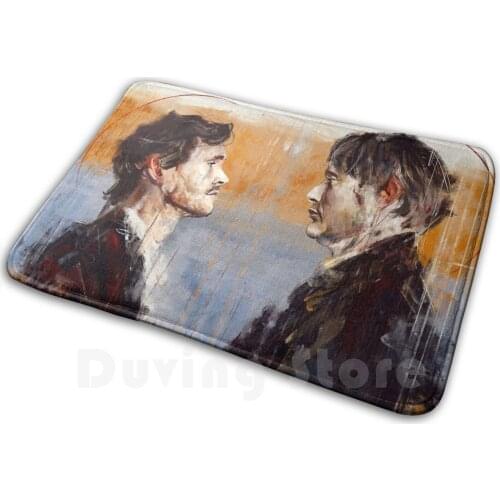 Senza Denti Soft Non-Slip Mat Rug Carpet Cushion Hannibal Hannibal Lecter Hugh Dancy Wisesnail