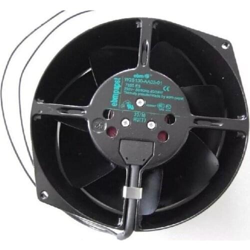 New original W2S130-AA03-01/7855ES 230V 45W EBM 172*150*55MM heat dissipating fan1 year warranty