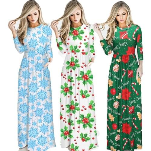 Maternity Dresses For Christmas Dress Photo Shoot Pregnancy Dress Photography Props long Sleeve Christmas Tree Snowman Party