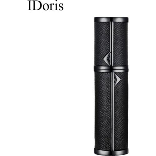 IDoris perfume 5ml Portable Mini Refillable Empty Perfume Atomizer Spray Bottle for Travel Spray Scent Aftershave Pump Case