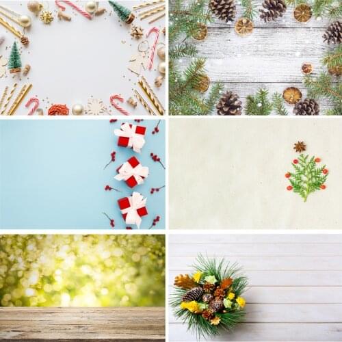 Vinyl Custom Photography Backdrops Prop Flower and Wooden Planks Theme Photo Studio Background 191029CH-002