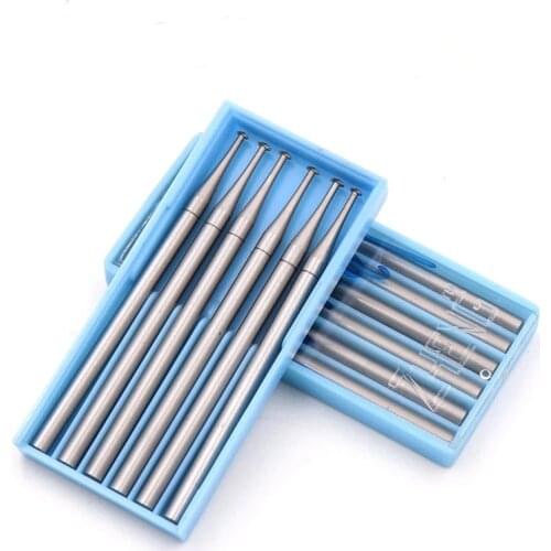 1/6pcs Tungsten Steel Engraving Knife End Mill Woodworking Router Bit Wood Milling Cutter For Carvings Olive Kernel Tools