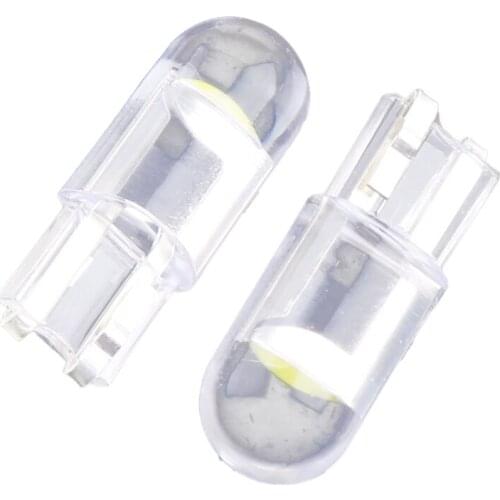 10Pcs Car LED T10 W5W Reading Lamp Marker Light Wedge Lights License Plate Bulbs