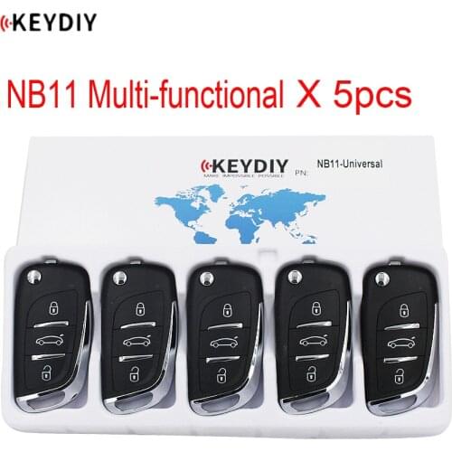 5PCS X Multi-functional Universal Remote Key for KD900+ URG200 KD-X2 NB-Series KEYDIY NB11 NB08 NB10 NB18 NB25 NB27 NB28 NB29 KD