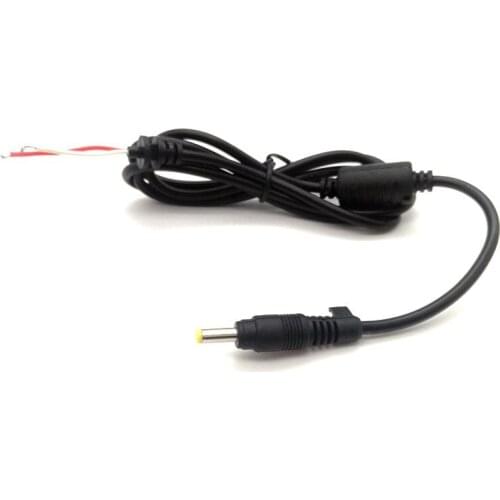 50pcs Universal 4.0x1.7mm 4.0*1.7mm DC Power Adapter Supply Cable for Tablet Laptop Wall Charger DC Cord with Magnetic Ring